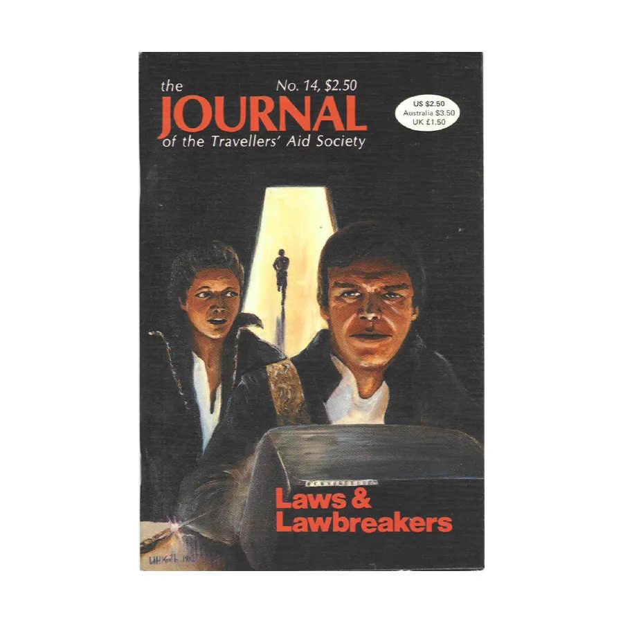 

Журнал #14 "Laws & Lawbreakers, High Guard Optional Rules", Traveller - Journal of the Travellers' Aid Society