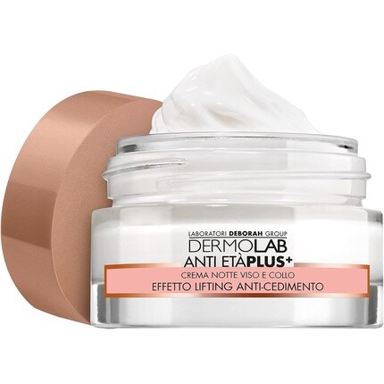 

Ночной крем Anti-Ageing Plus+ для лица и шеи, 50 мл, с эффектом гиалуроновой кислоты, против запотевания, Dermolab
