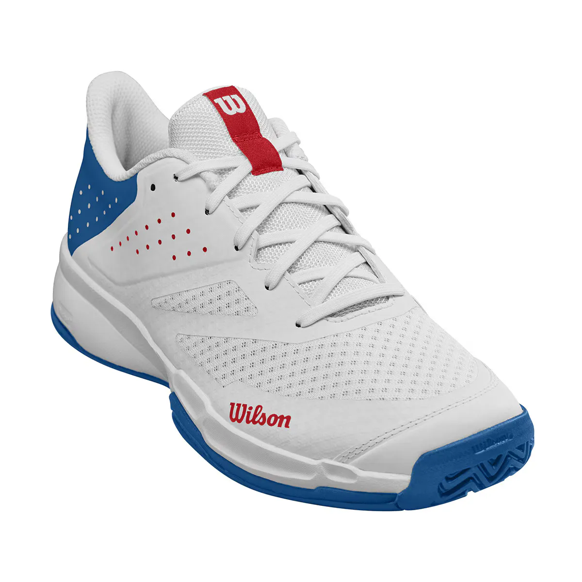 

Мужские теннисные туфли Wilson Kaos Stroke 2.0, белый/синий/красный