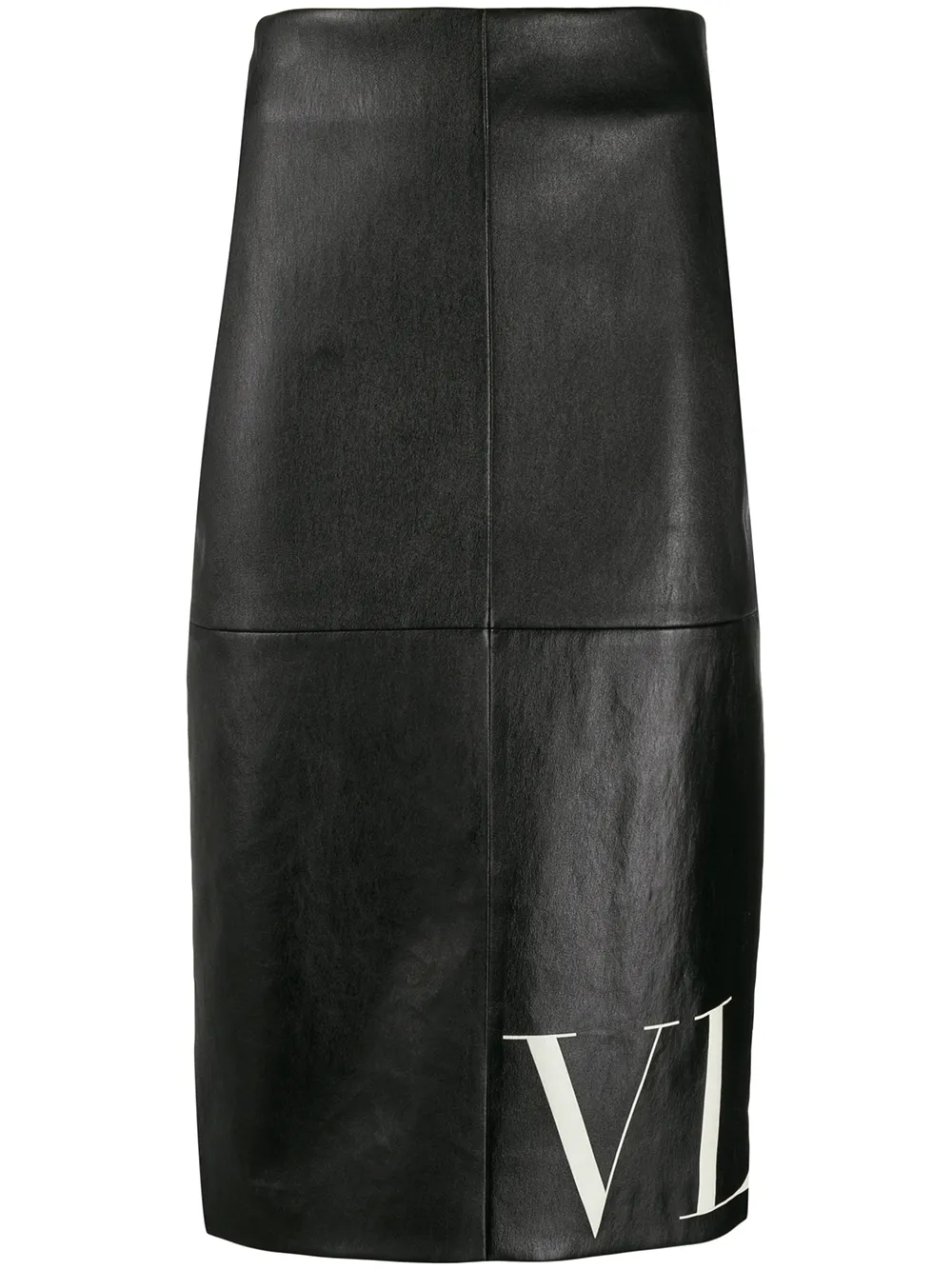 

Юбка-карандаш с принтом VLTN VALENTINO GARAVANI, черный