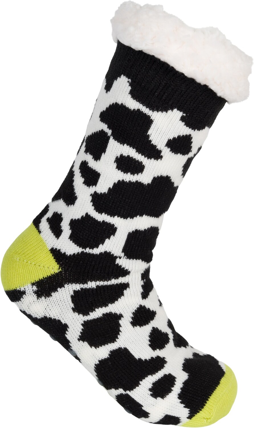 

Носки styleBREAKER Animal Print, цвет Kuh Limettengrün Schwarz Weiß