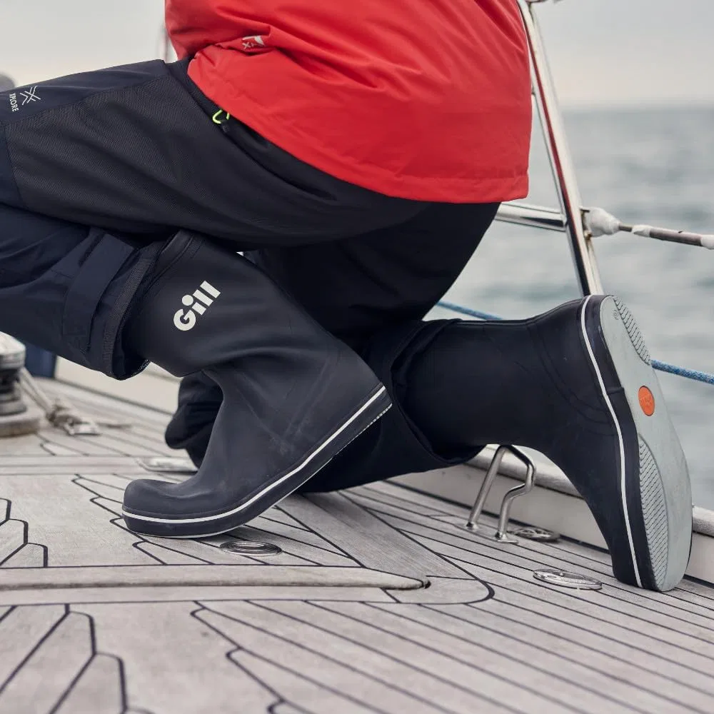 Парусные ботинки Gill Short Cruising Sailing Boots 917 - черные — фото 3