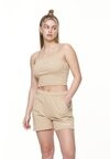 

Топ TESSA CROP Pegador, песочный