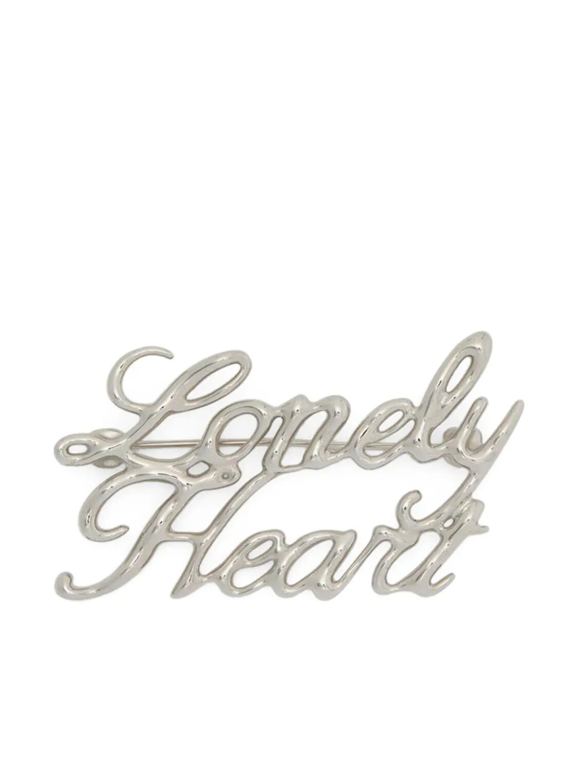 

Jil Sander брошь Lonely Heart, серебристый