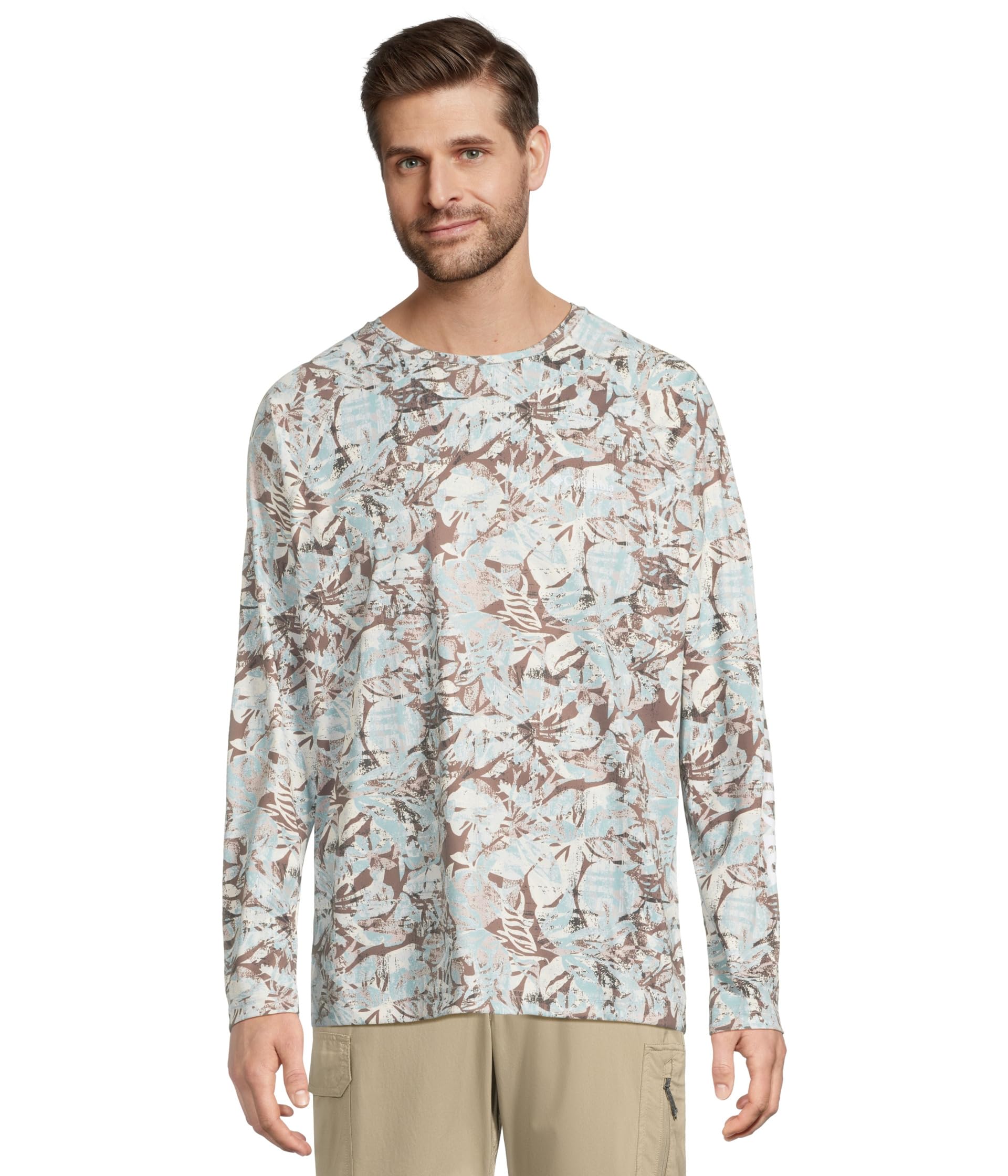 

Рубашка Columbia Super Terminal Tackle Long Sleeve Shirt, Spray Wild Caught