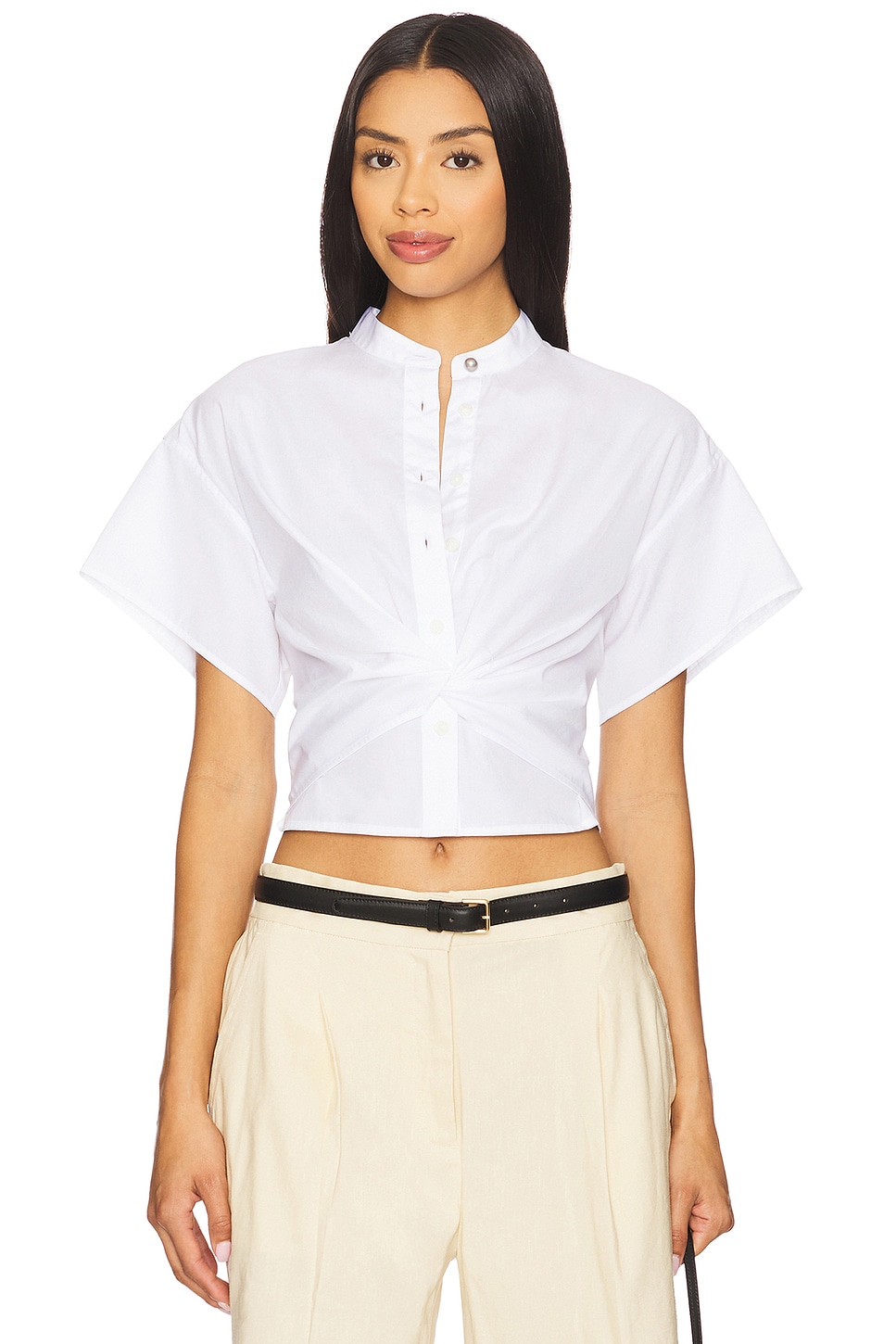 

Gretchen рубашка из поплина Rag & Bone, white
