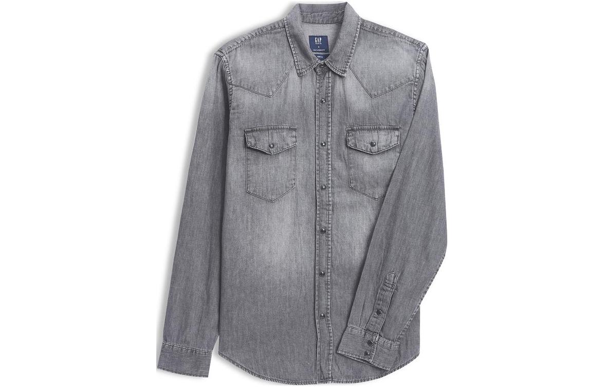 

Джинсовая курка GAP мужская серый бетон