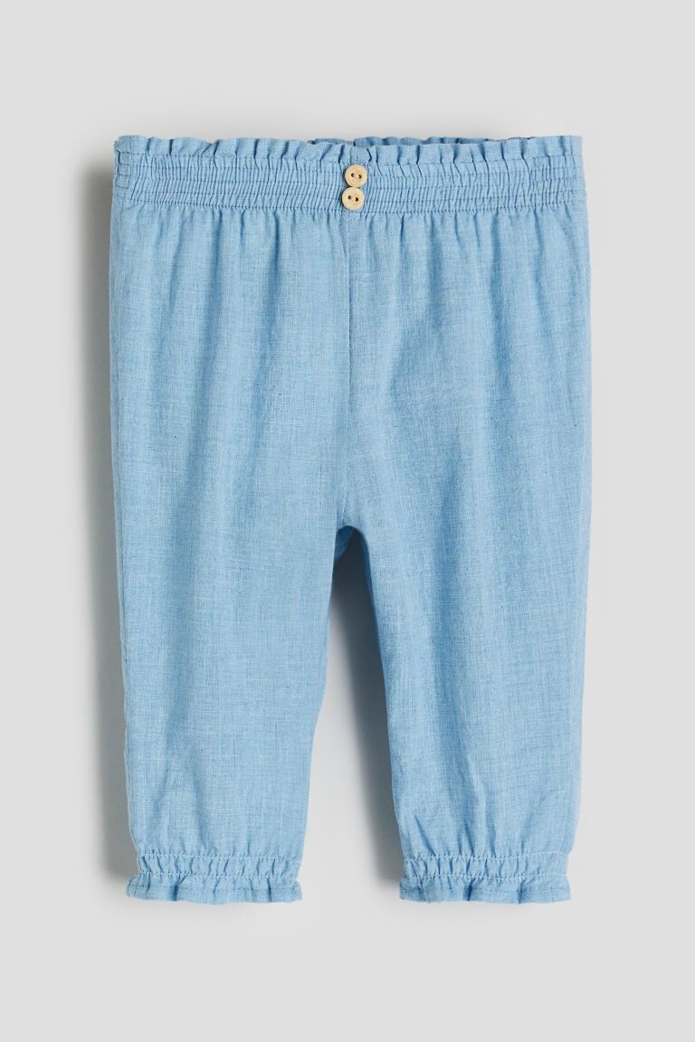 

Брюки без застежки H&M, синий
