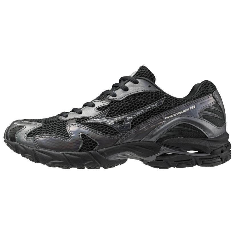 

Mizuno Wave Rider 10 'Black Sand Metallic Grey'