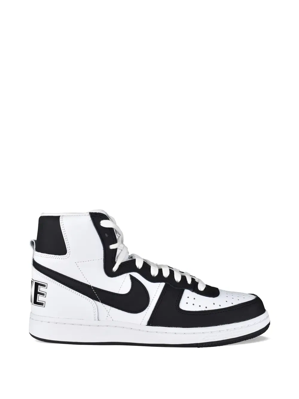 Высокие кроссовки с логотипом из коллаборации с Nike Comme Des Garçons Homme, белый