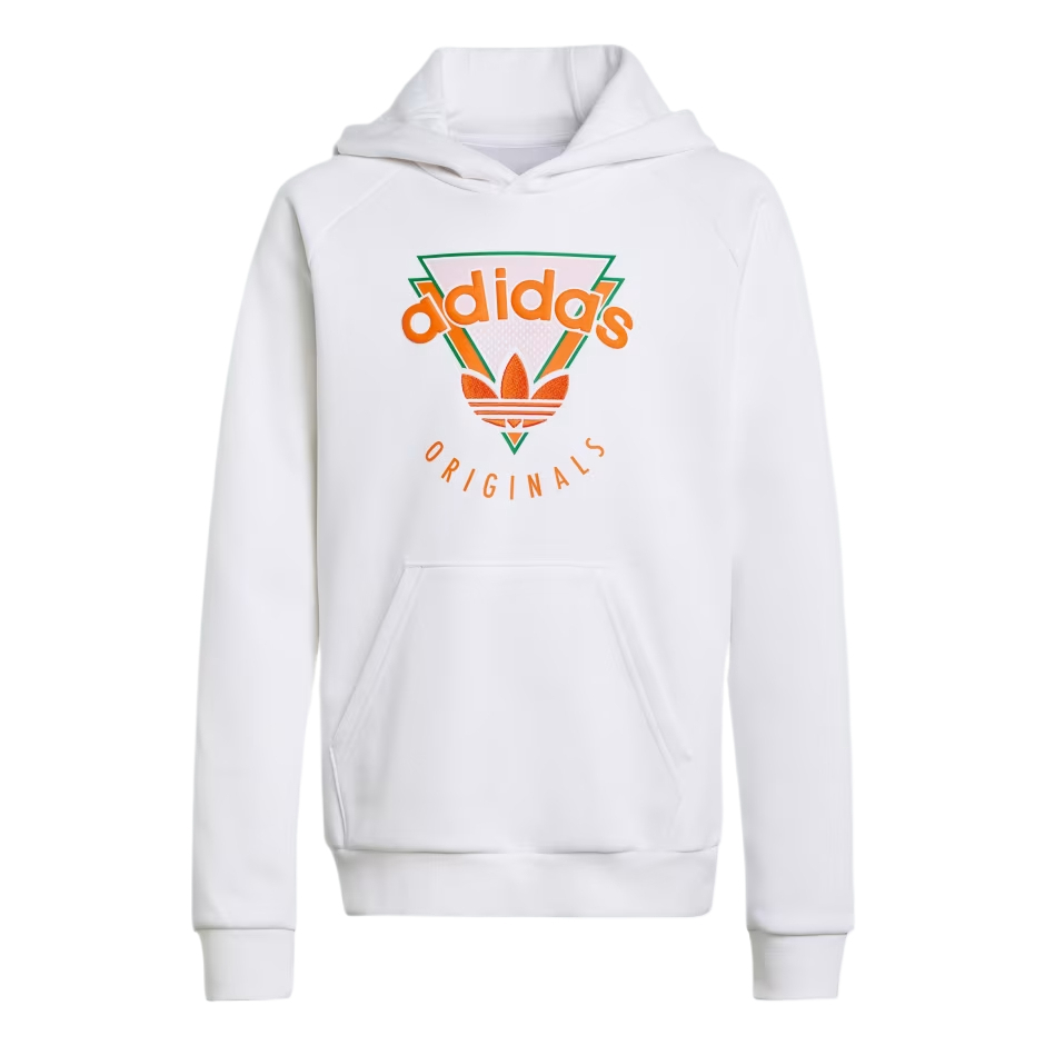 

Толстовка флисовая детская Adidas Originals, белый