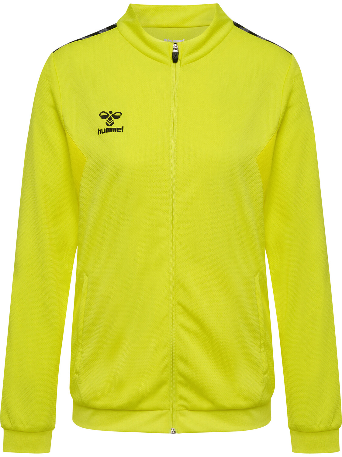 

Толстовка Hummel Reißverschlussjacke Hmlauthentic Pl Zip Jacket Woman, цвет BLAZING YELLOW