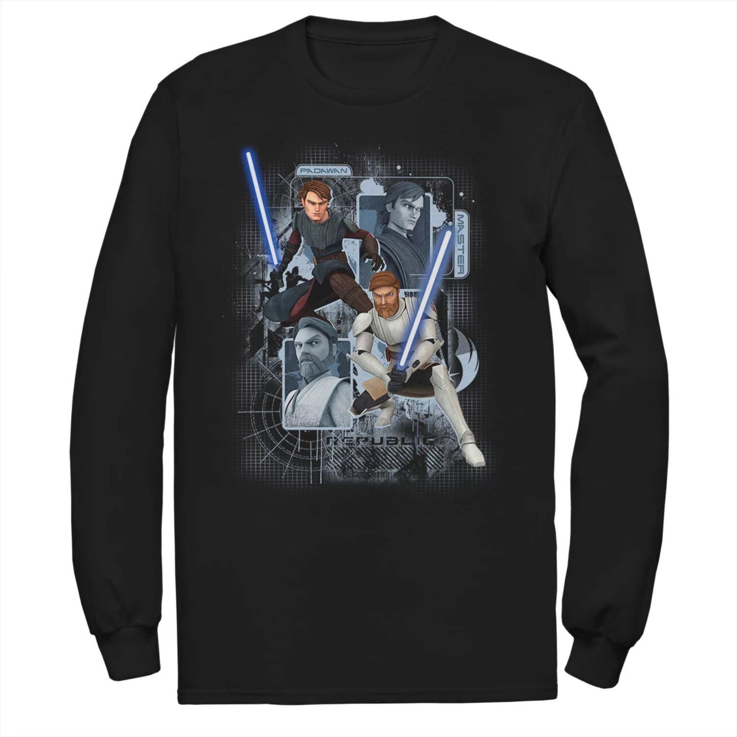 

Мужская футболка «Звездные войны» «Войны клонов» «Падаван мастер» Star Wars