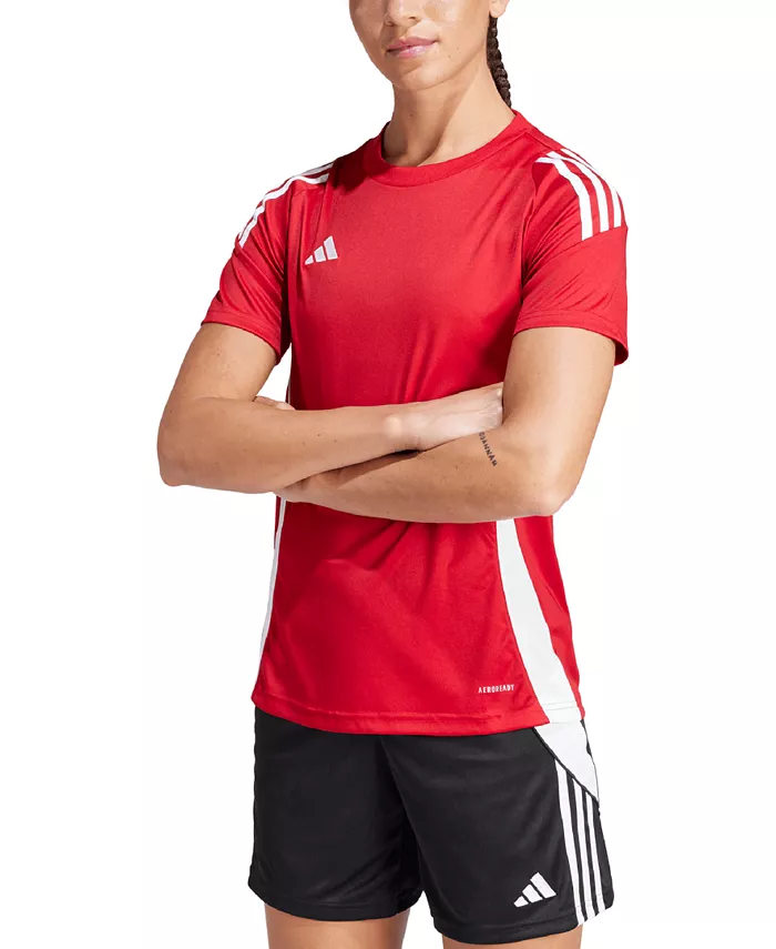 

Женская футболка Tiro 24 adidas, красный