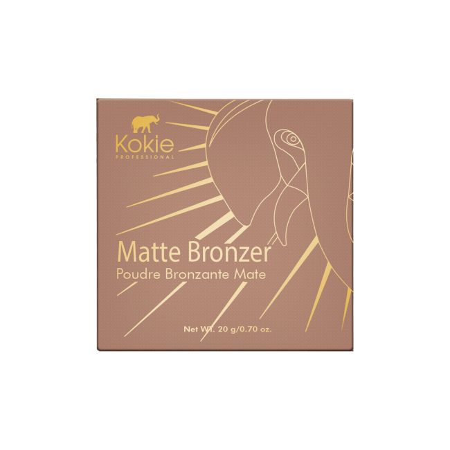 

Матовая бронзирующая пудра Kokie, цвет stay golden, 17 гр