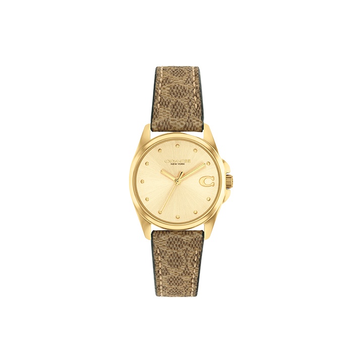 

COACH Часы Wrist Watch Quartz Movement Gold Dial Women's Watch
