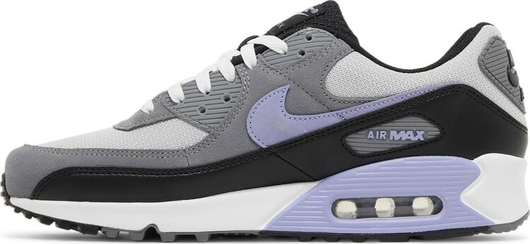 Кроссовки Air Max 90 'Light Thistle', серый — фото 3