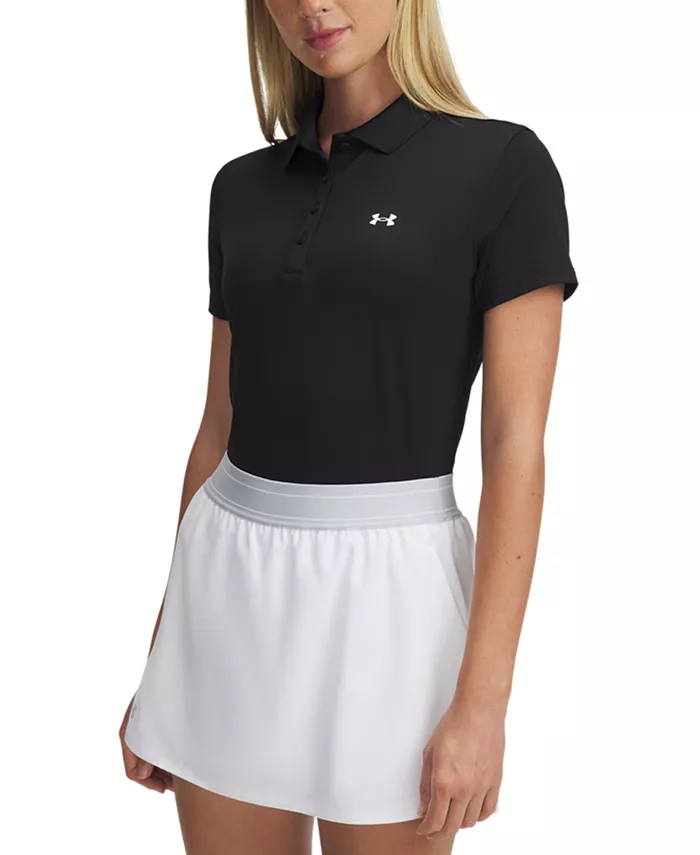 

Женская поло для гольфа UA Active Under Armour, черный