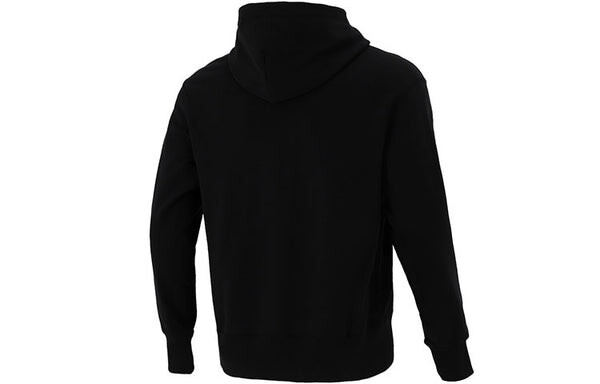 Толстовка Men's Nike Sportswear French Terry Embroidered Logo Solid Color Black, черный — фото 2