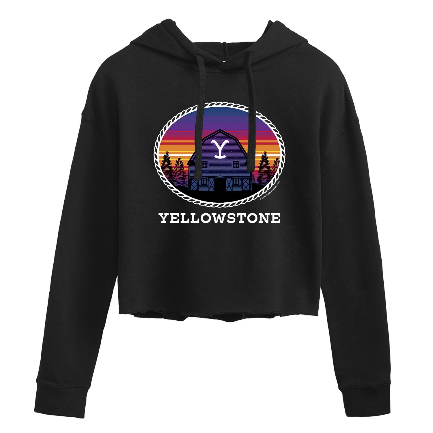 

Укороченная худи Yellowstone Sun для юниоров Licensed Character