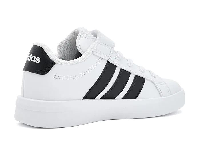 Кроссовки детские Grand Court 3.0 EL Adidas Kids, White/Black/White — фото 4
