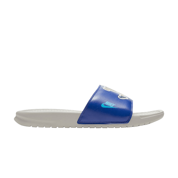 

Шлепанцы Benassi JDI Print Slide 'Hiker Cartoon - Light Bone', белый