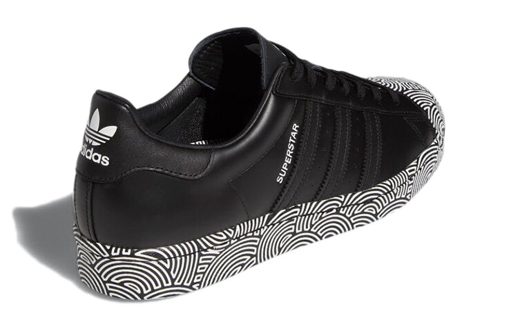 Кроссовки Adidas Originals Superstar Hiroko Takahashi Unisex, черный — фото 3
