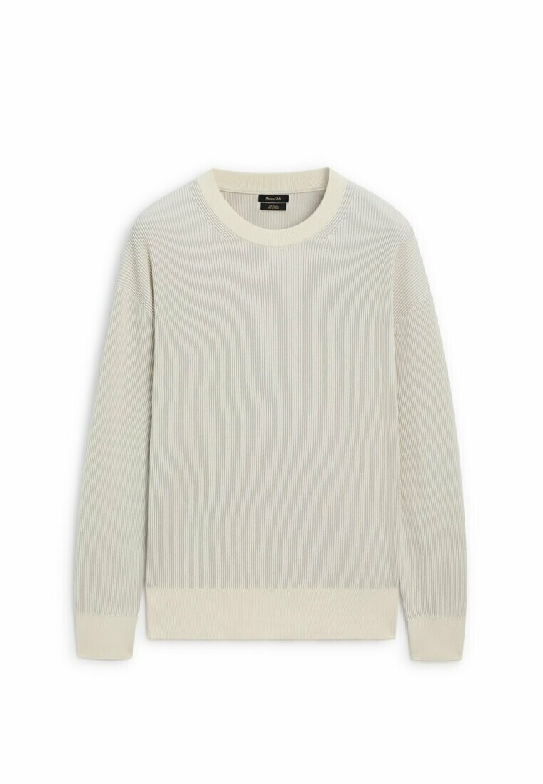 

Джемпер CREW NECK Massimo Dutti, бежевый