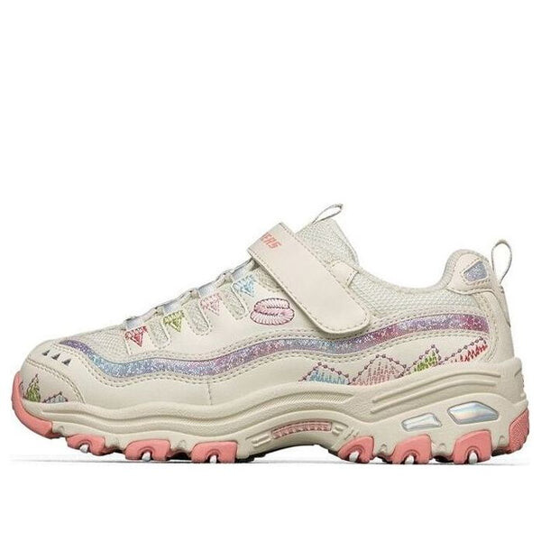 

Кроссовки d'lites shoes 'beige multi' Skechers, бежевый