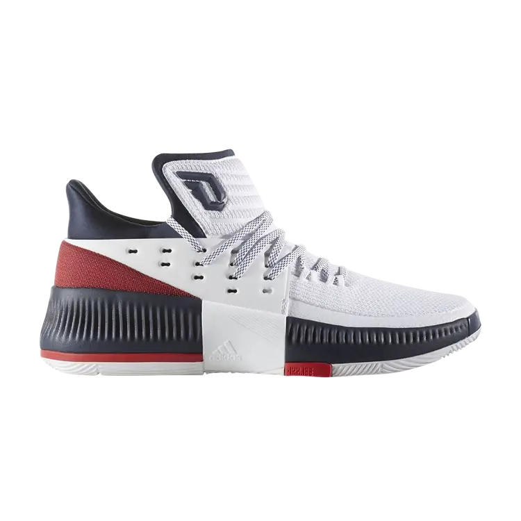 

Кроссовки Adidas Dame Lillard 3 'Scarlet', белый