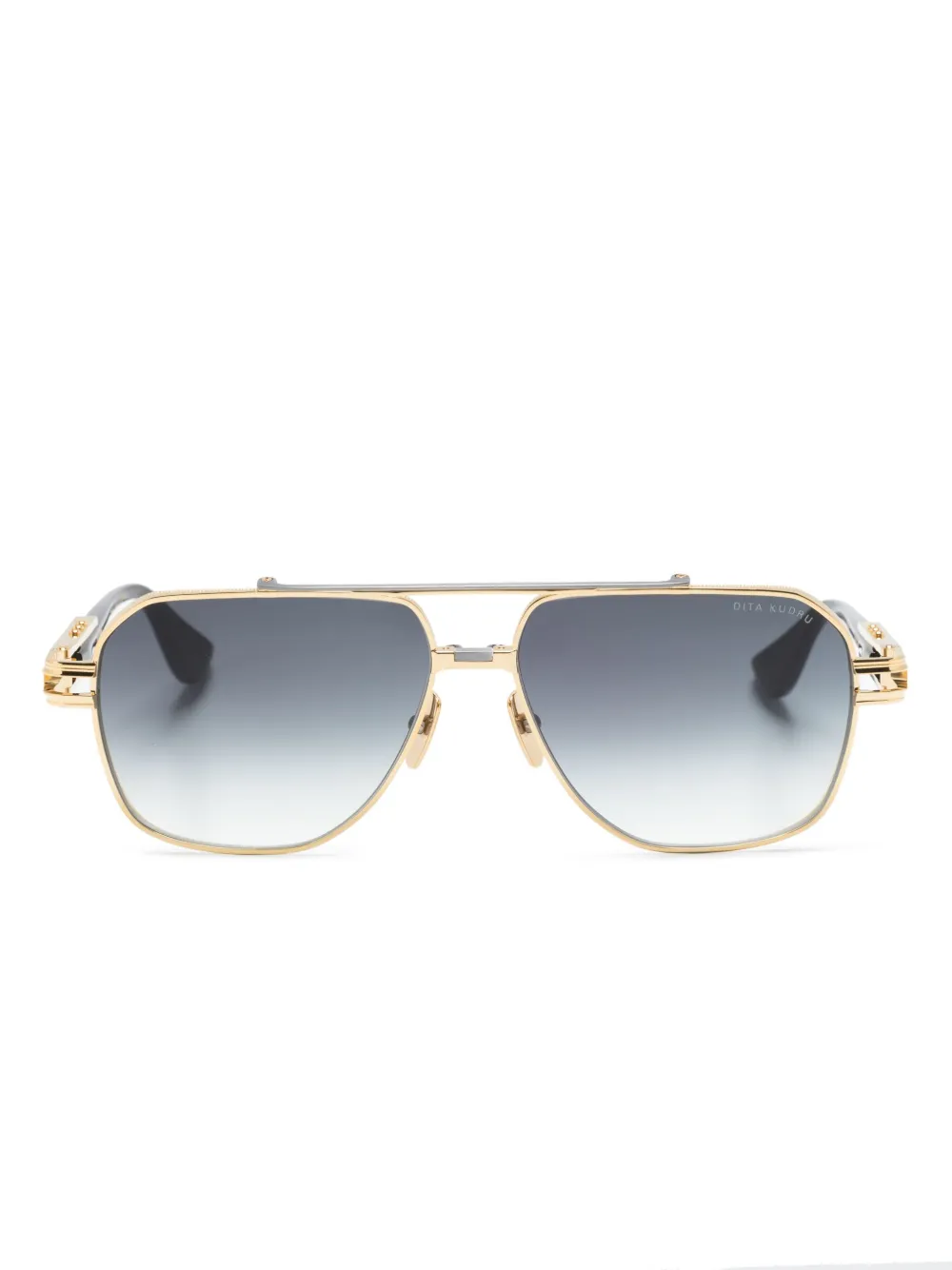 

Солнцезащитные очки-пилоты Kudru Dita Eyewear, золотой