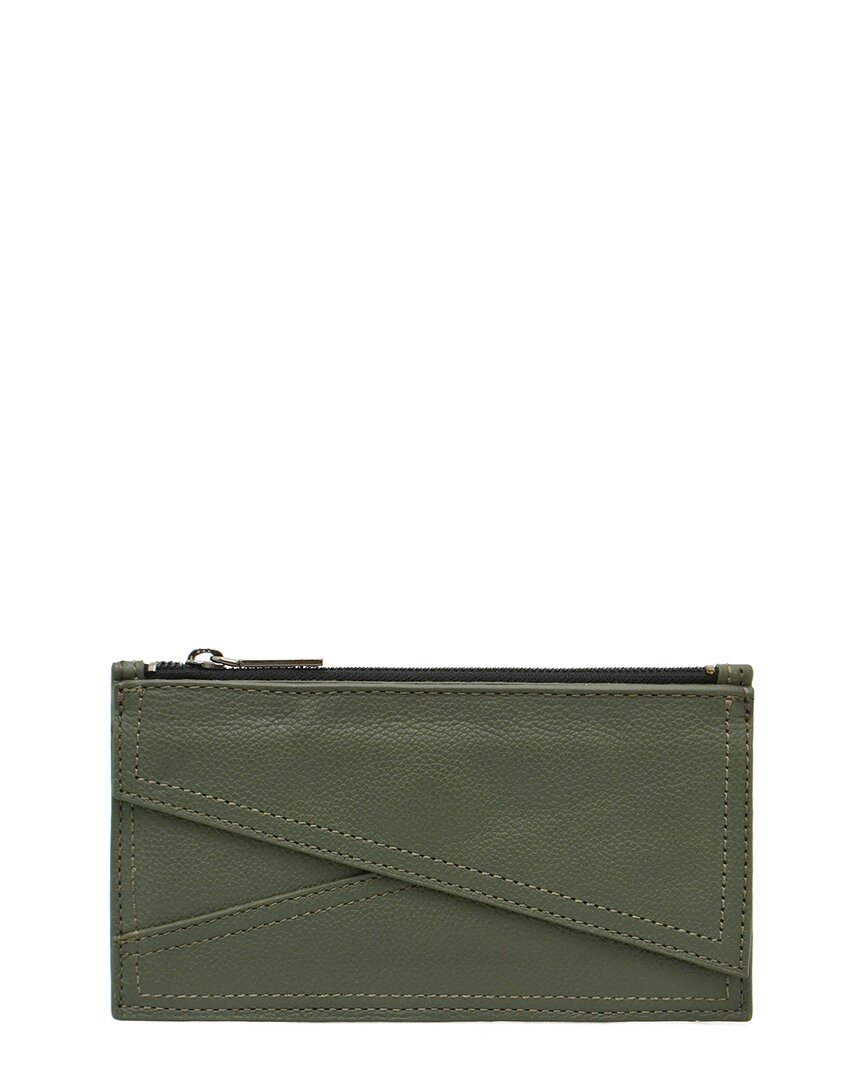 

Кожаный кошелек Botkier Crosstown Slip, зеленый
