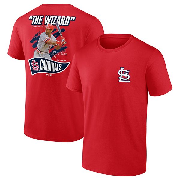

Футболка с именем и номером Ozzie Smith St Louis Cardinals Fanatics