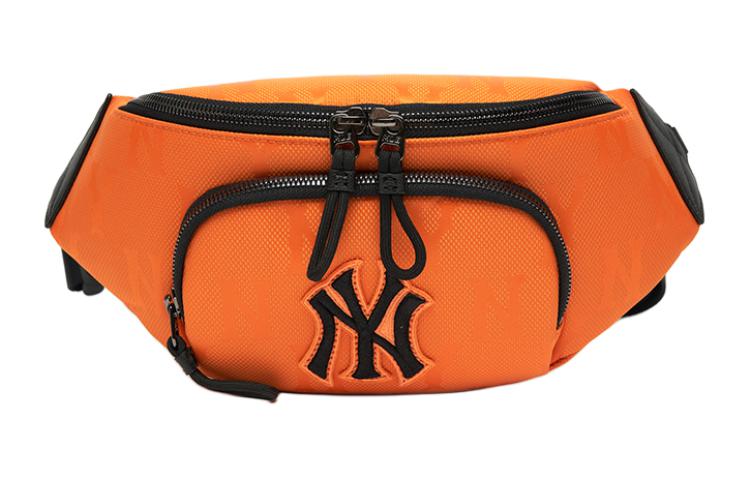 

MLB Полиамидная сумка через плечо с искусственной кожей, унисекс, оранжевая