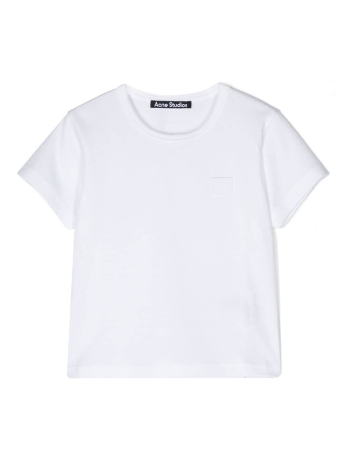 

Футболка с нашивкой-логотипом Acne Studios Kids, белый
