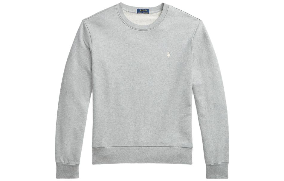 

Толстовка мужская серая FW23 Polo Ralph Lauren, серый