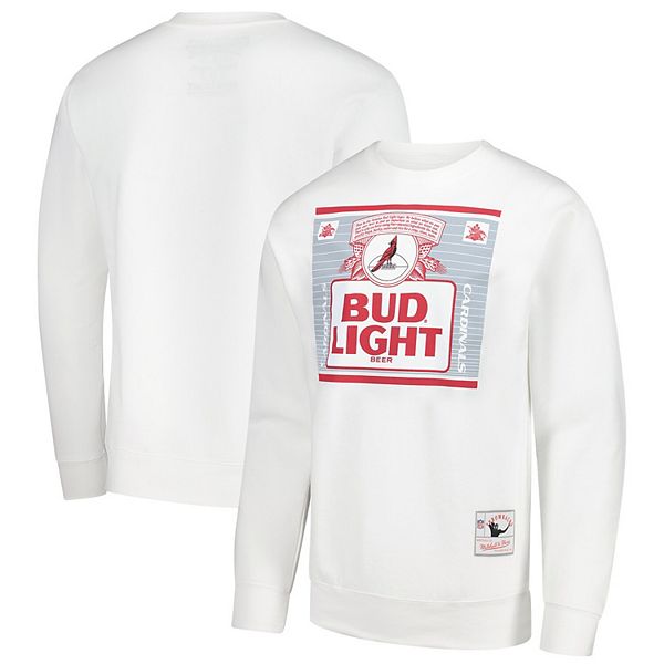 

Мужской пуловер с логотипом bud light arizona cardinals Mitchell & Ness