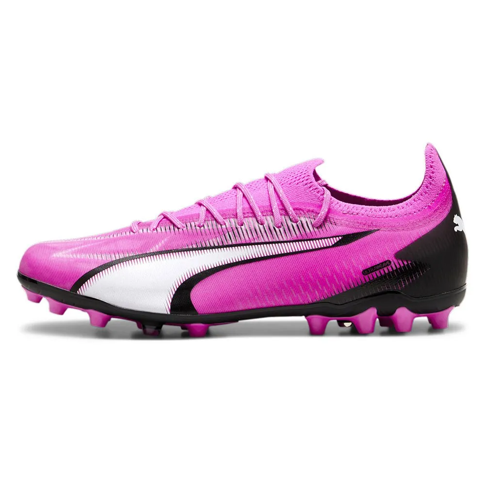 Футбольные бутсы Puma Ultra Ultimate MG, розовый — фото 4
