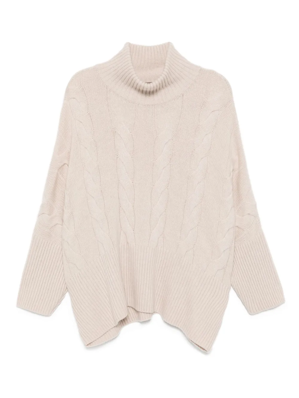 

Фактурный свитер N.Peal, нейтральный