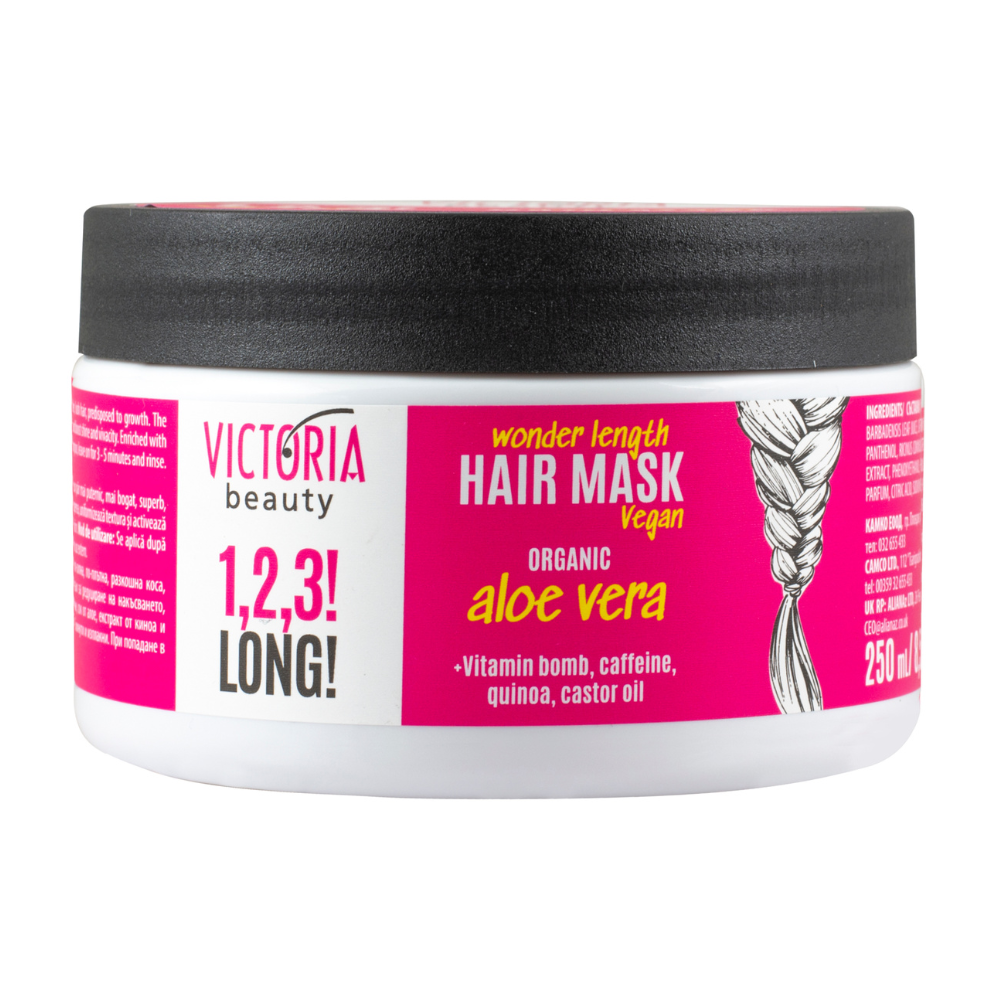 

Маска для волос 1,2,3! long! mask for hair growth Victoria Beauty, 250 мл