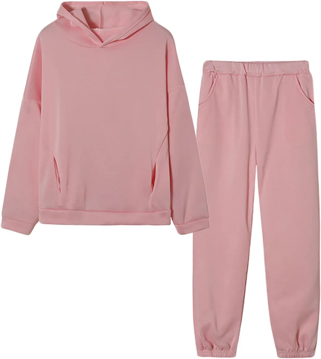 Женский спортивный костюм из флиса, Pink
