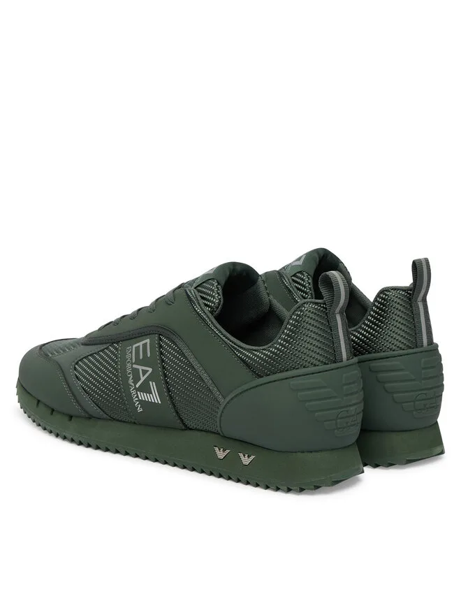 EA7 Emporio Armani Кроссовки 7X000337 AF18613 M7164 зеленые — фото 3