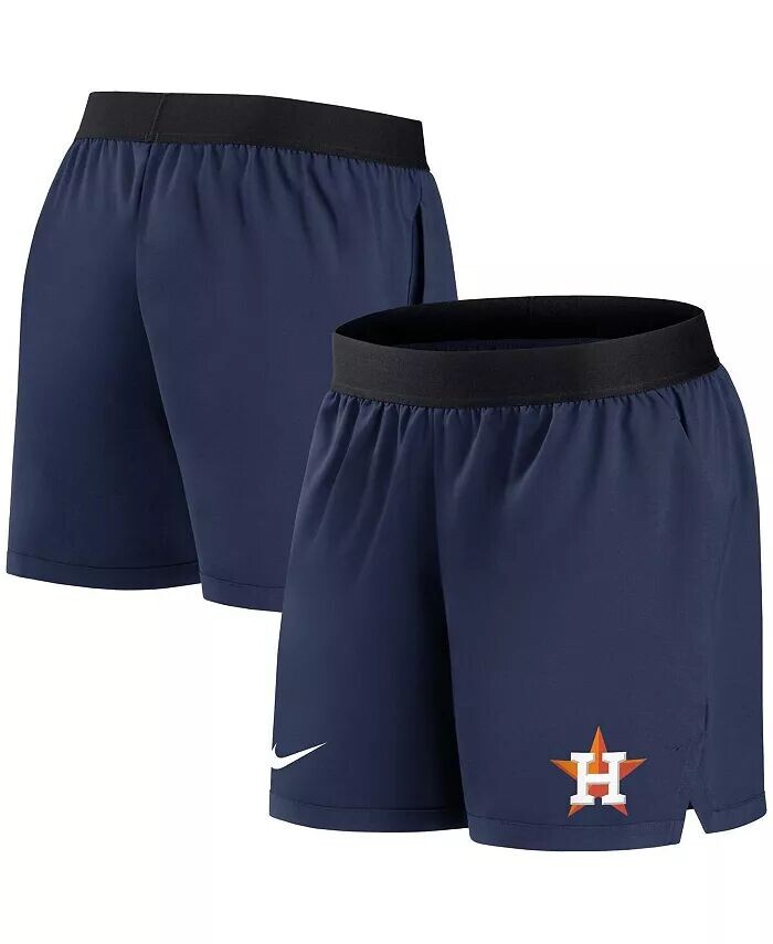 

Женские темно-синие шорты Houston Astros Authentic Collection Flex Vent Max Performance Nike