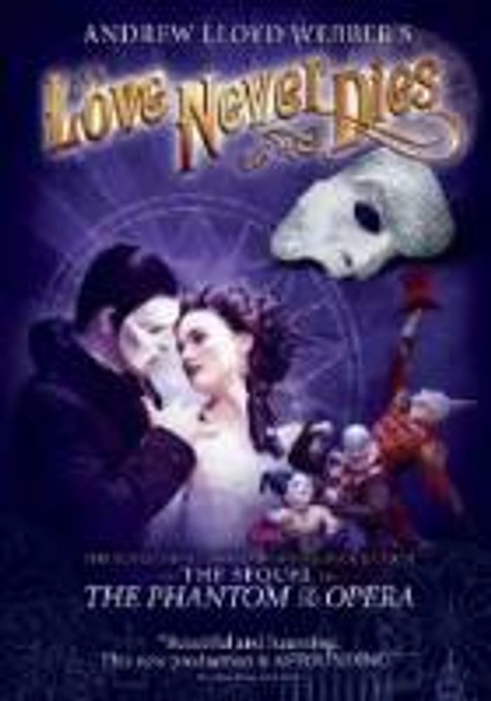 

Диск DVD Andrew Lloyd Webber's: Love Never Dies [2012]