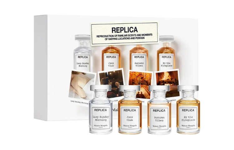 

Набор миниатюр парфюмерной воды Eau De Toilette Lemon Musk Floral Fruity 7мл*4 Maison Margiela, Lazy Weekend/Warm Fireplace/Autumn Oak Leaves/Jazz Bar Lounge (Original Box)