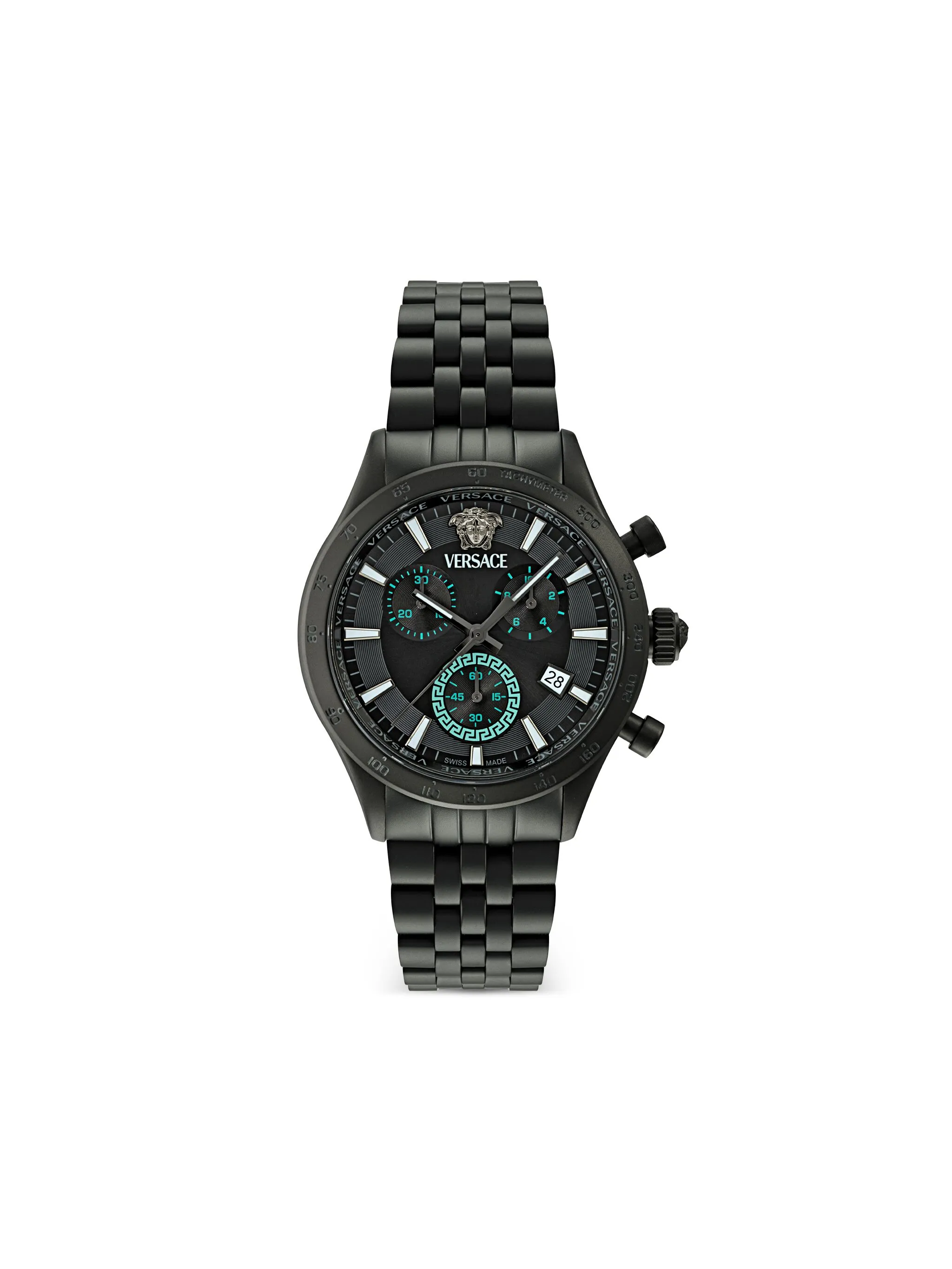 

Наручные часы V-Code 40 мм Versace, черный