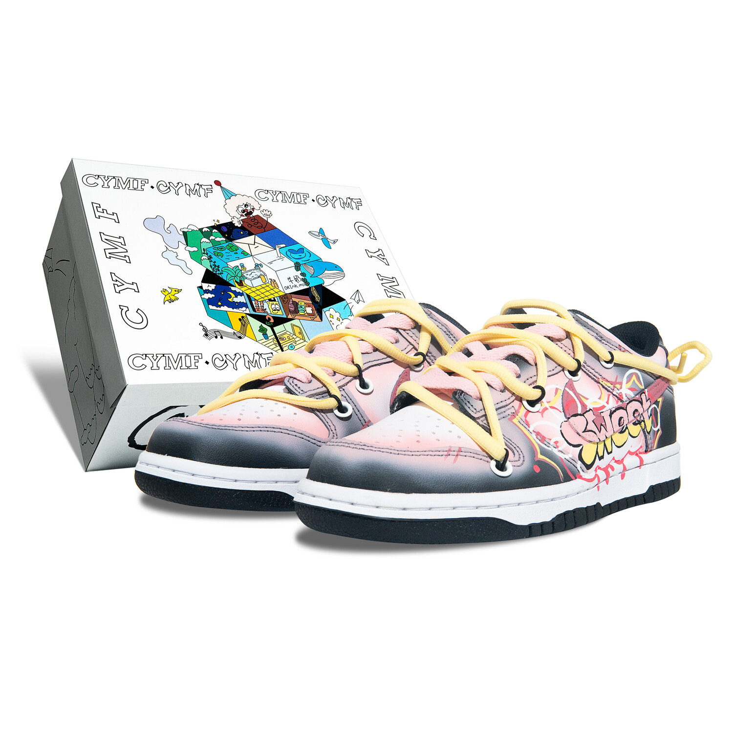 

Кроссовки Nike Dunk Kids' Skateboarding Shoes Grade School, розовый