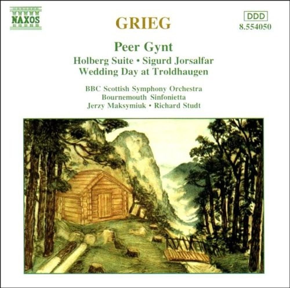 

Диск CD Peer Gynt Ste 1/2/sigurd Josal - Edvard Grieg