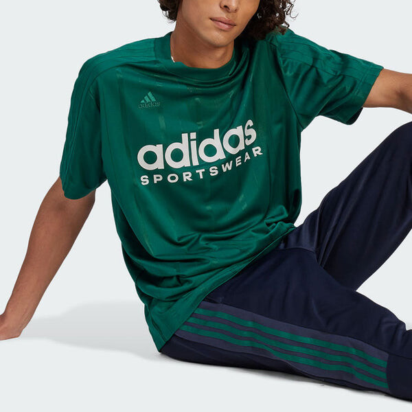 Футболка с логотипом tiro Adidas, зеленый — фото 4