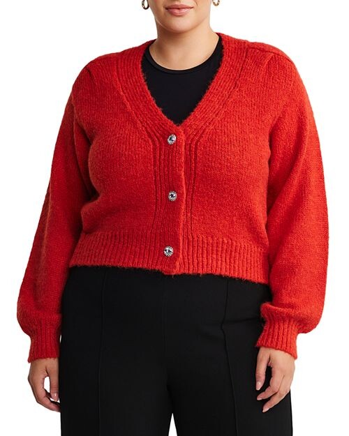 

Украшенный кардиган Estelle Plus, цвет Red